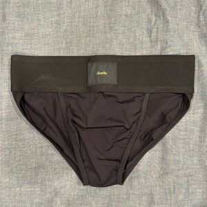 Charlie Vintage Noir Pro Sport Brief Black size Small